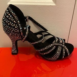 Rhinestone Ballroom, Latin, Salsa Dance Shoes